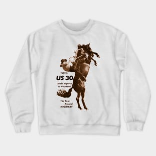 1940's Wyoming Cowboy Crewneck Sweatshirt